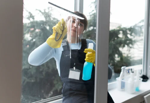 Nettoyage de vitres intérieures et extérieures à Targon